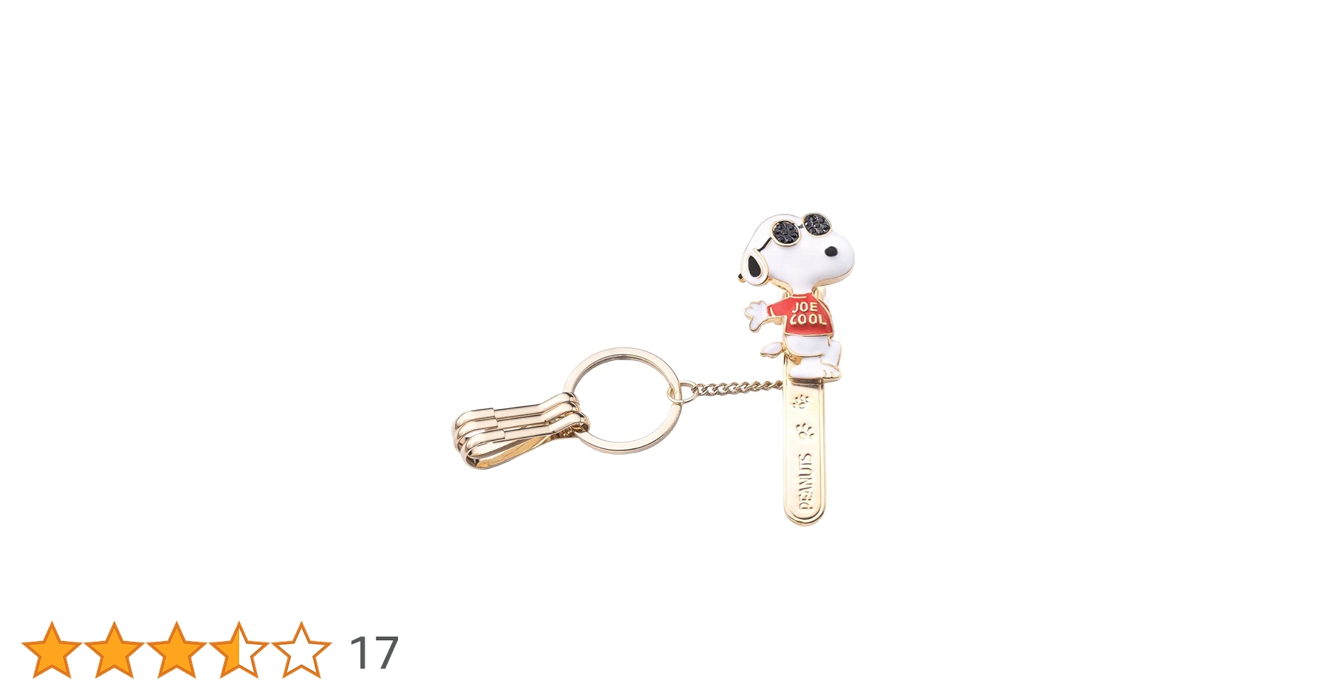 Amazon.co.jp: [スリーカラット] PEANUTS バッグキークリップ